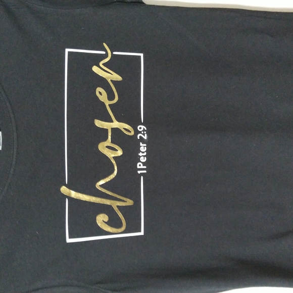 SBC Chosen Short Sleeve Crew Neck Black T-Shirt - Picture 1 of 5